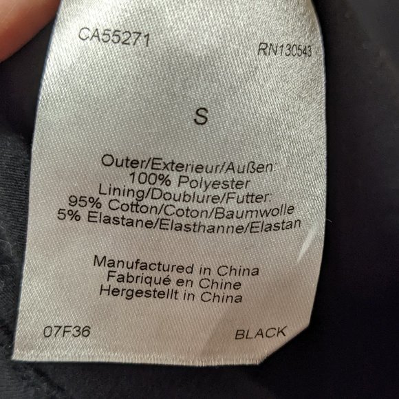 3 for $30 - LTS Black Mesh Top with Embroidery - Picture 4 of 4